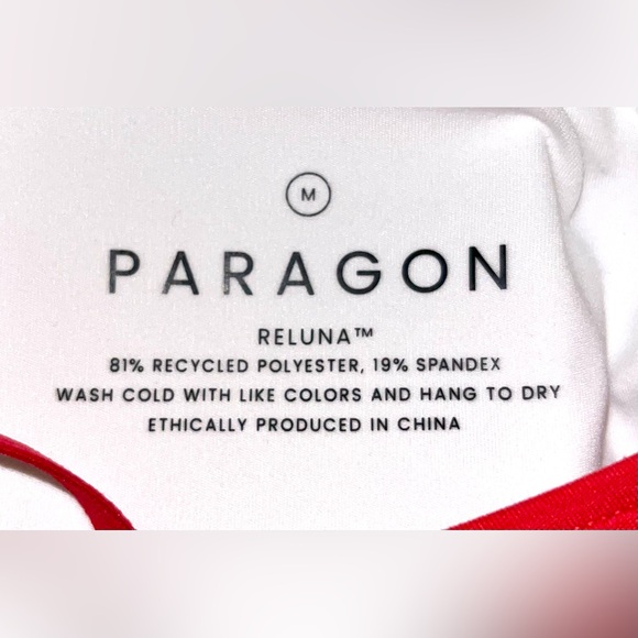 Paragon Fitwear Reluna Double-Layer Sports Bra and Leggings in Siren Size M - Picture 3 of 7